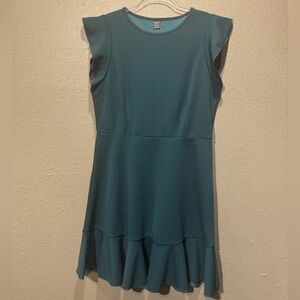 Teal dress